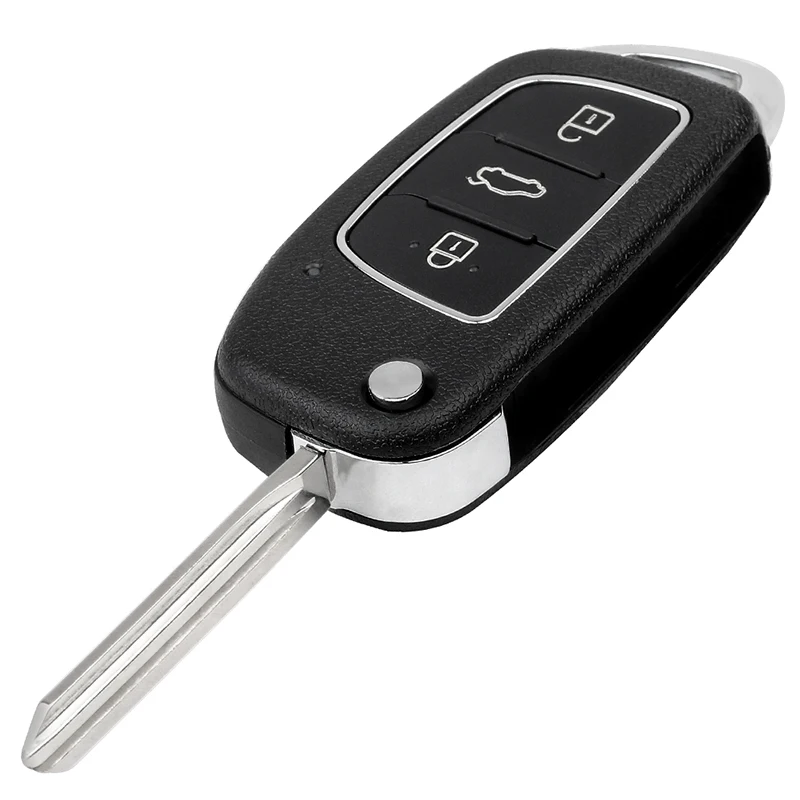 KEYECU 433MHz ID46 Chip P/N: 95430-3X310 FCC ID: OKA-865T Flip Remote Control Key Fob for Hyundai Elantra 2014 2015 2016