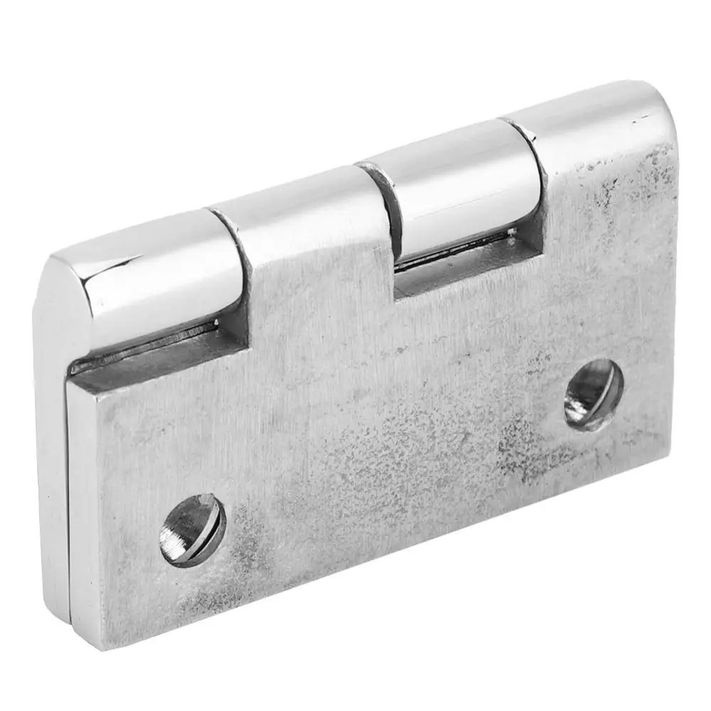 

2 Pack 2" x 2" / 1.5" x 1.5" Boat Butt Hinges Investment Casting Construction Includes Mounting Screws Marine Grade Hatch Hinge