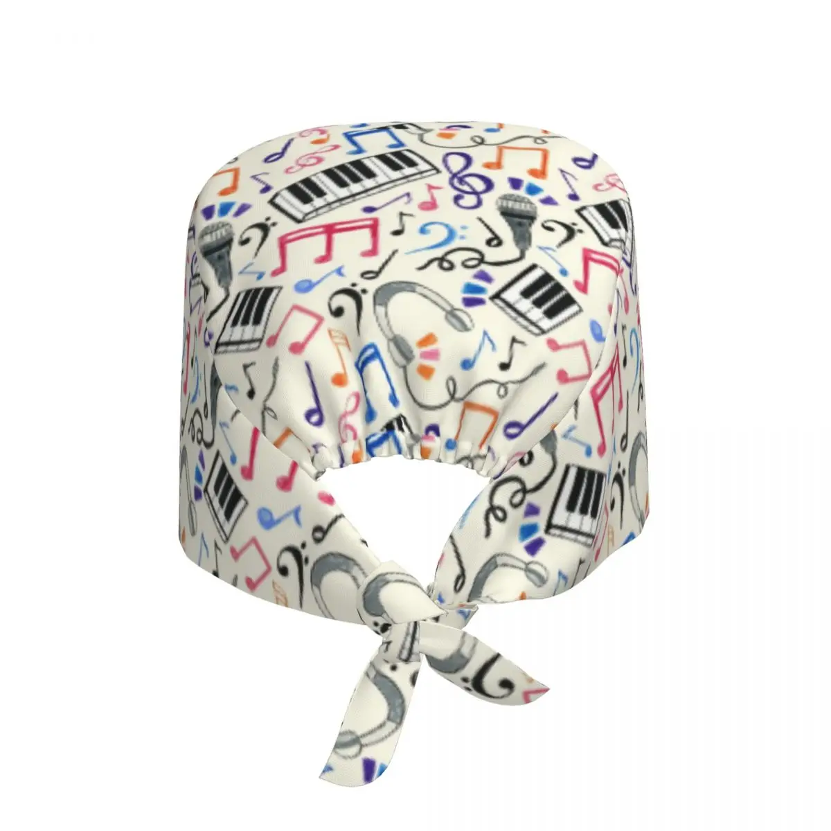 Custom Good Music Notes Working Cap Surgical Hats Women Men Operating Room Cap Operator Hats Lab Works Hat