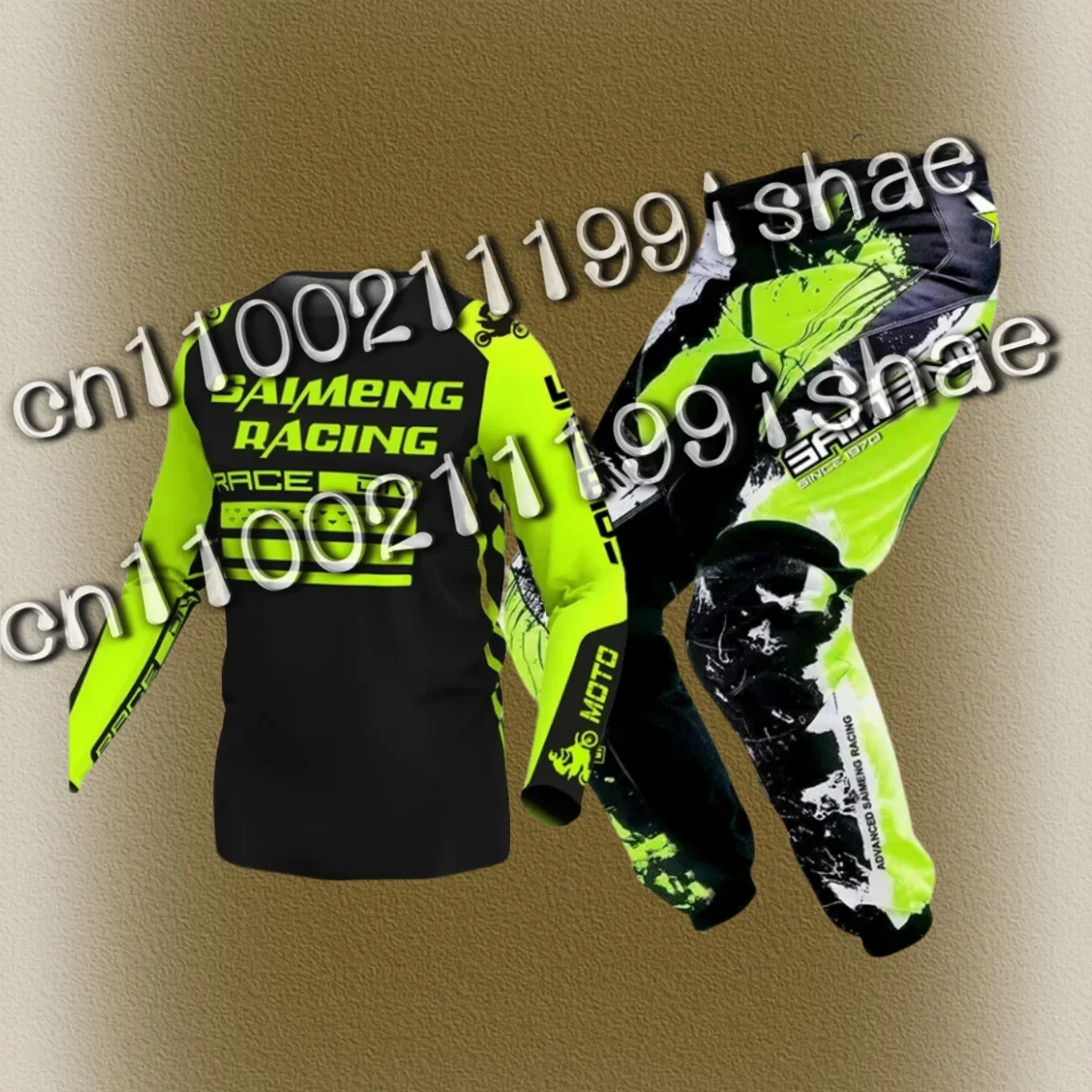 

Motocross Gear Set for Kids Dirt Bike Racing Suit Boy Girl Downhill Jersey Pant Kits Youth Children Motorcycle Off-road MX MTB