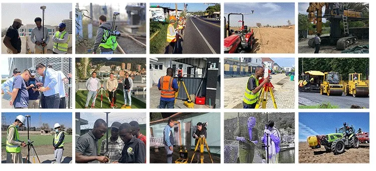 SmartPNT RTK معدات مسح الأراضي 1590 قناة RTK جهاز استقبال GPS عالي الدقة لتحديد المواقع قاعدة GNSS وروفر