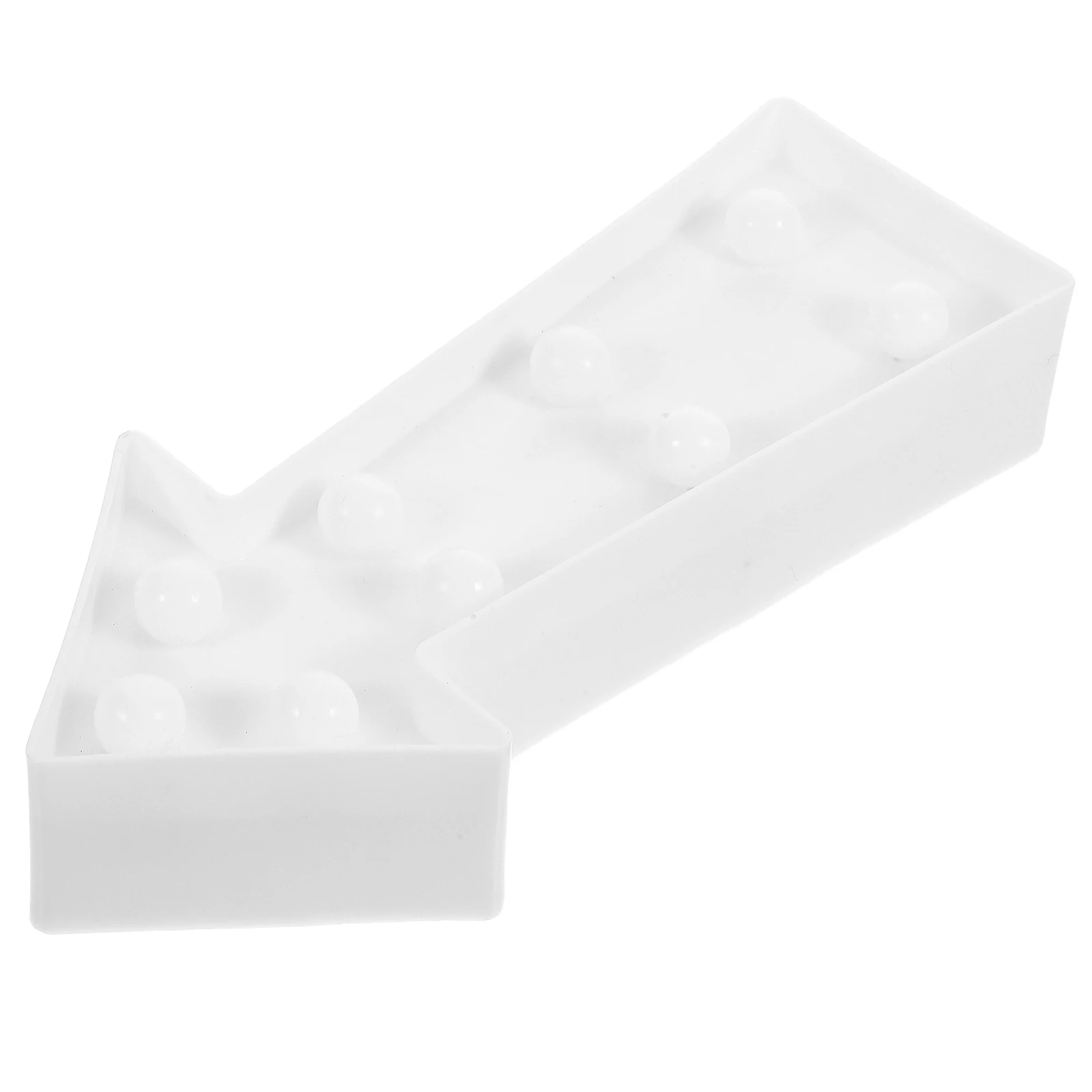 

3D Night Light Led Sign Light Operated Wall Decor For Kids Room Christmas Birthday Party Decoration White Lighted Arrow