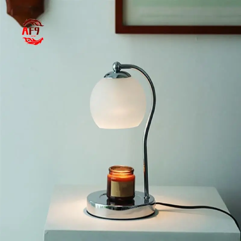 

AF90-Стеклянная лампа для подогрева свечей с таймером, современная грелка для расплава воска для ароматического воска, подогреватель свечей для банок, вилка европейского стандарта Durab