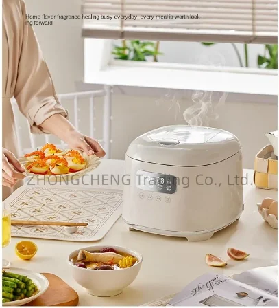 

220v Electric Rice Cooker Small 0 Coated Rice Cooker For 3-4 Persons Uncoated 316 Stainless Steel Inner Tank