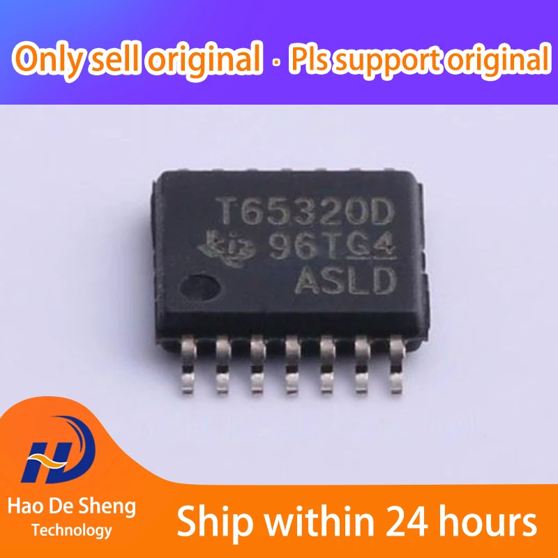 

10PCS/LOT TPS65320DQPWPRQ1 HTSSOP-14 New Original In Stock