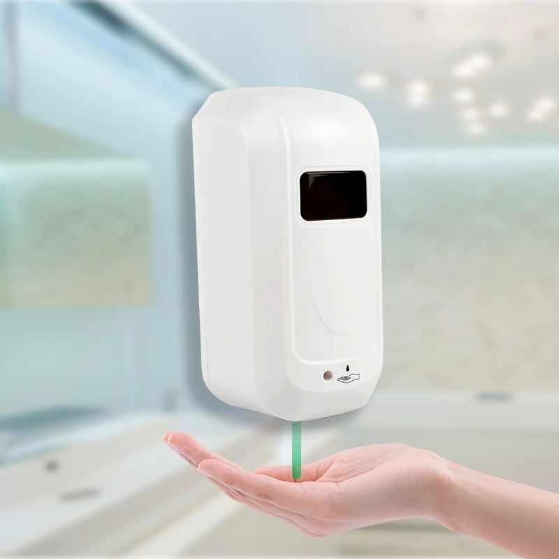 1000ml Hospital Shopping Mall Automatic Electric Hand Sanitizer Household Wall Sensor Soap Dispenser