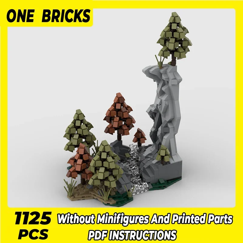 

Rings Movie Model Moc Building Bricks River Rock Landscape Technology Modular Blocks Gifts Christmas Toys DIY Sets Assembly