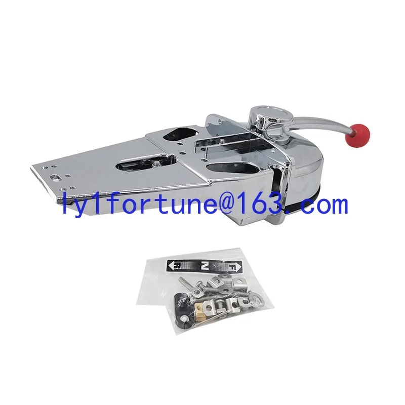 American single handle throttle head stainless steel marine controller manipulator throttle line throttle desktop rack in one