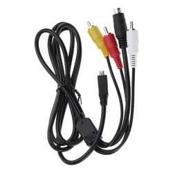 Wysokiej jakości kabel Mini USB na 3 RCA do kamer Handycam DCR-DVD, DCR-HC, DCR-SR, DCR-SX, DEV, HDR-CX, HDR-HC