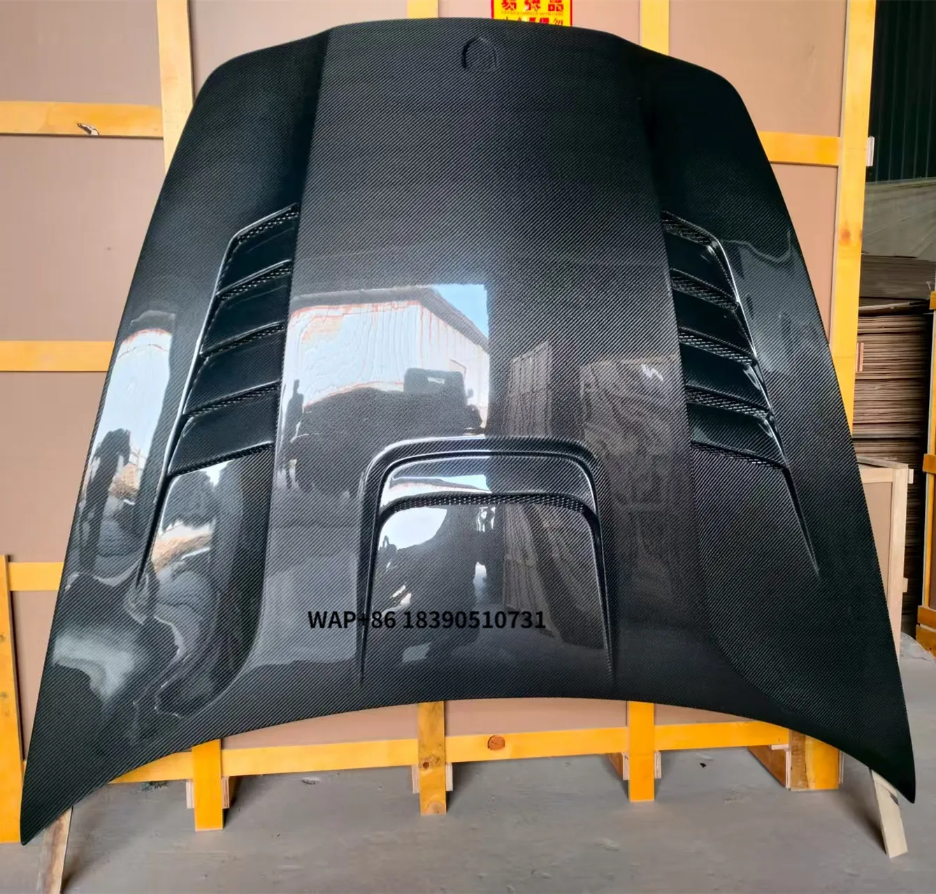 

High Quality Carbon Fiber Hood for PANAMERA 970 Upgraded DMC Style Engine Hood