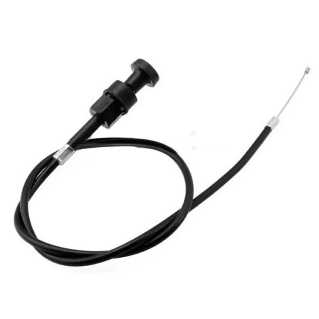 Universal Motorcycle Choke Cable Black Metal Spare Replacement for Yamaha PW80 PW50