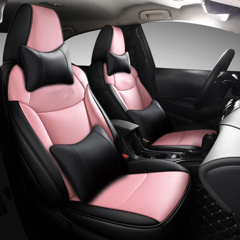 

Custom Car Seat Cover ForToyota Select Corolla 2019-2024 Artificial Leather Auto Seat Cushion Protector Interior Accessories