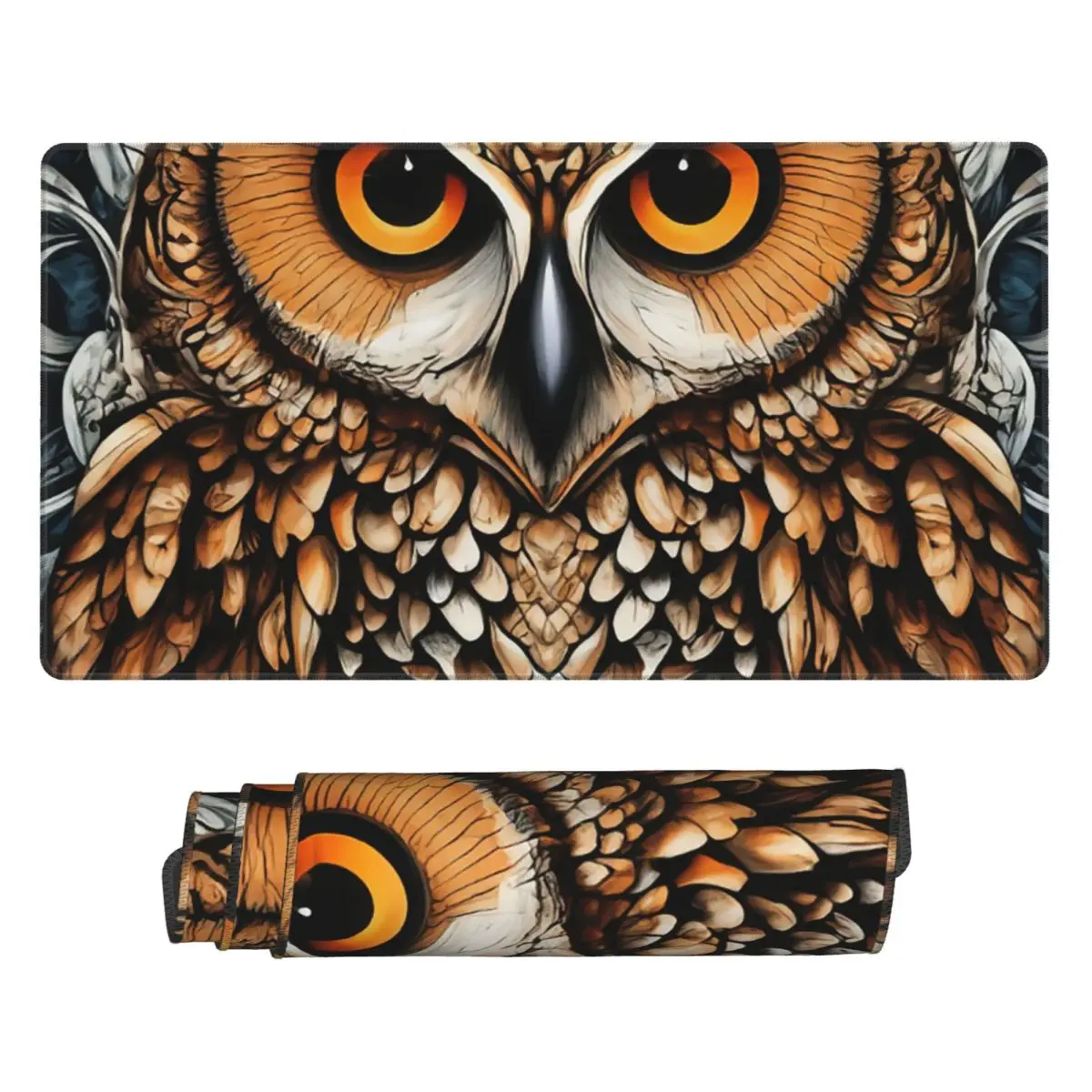 

Large Mouse Pad Owl Beliefs Print Gamer PC Laptop Mats Keyboard Carpet Computer Gaming Office Accessories Desk Mat