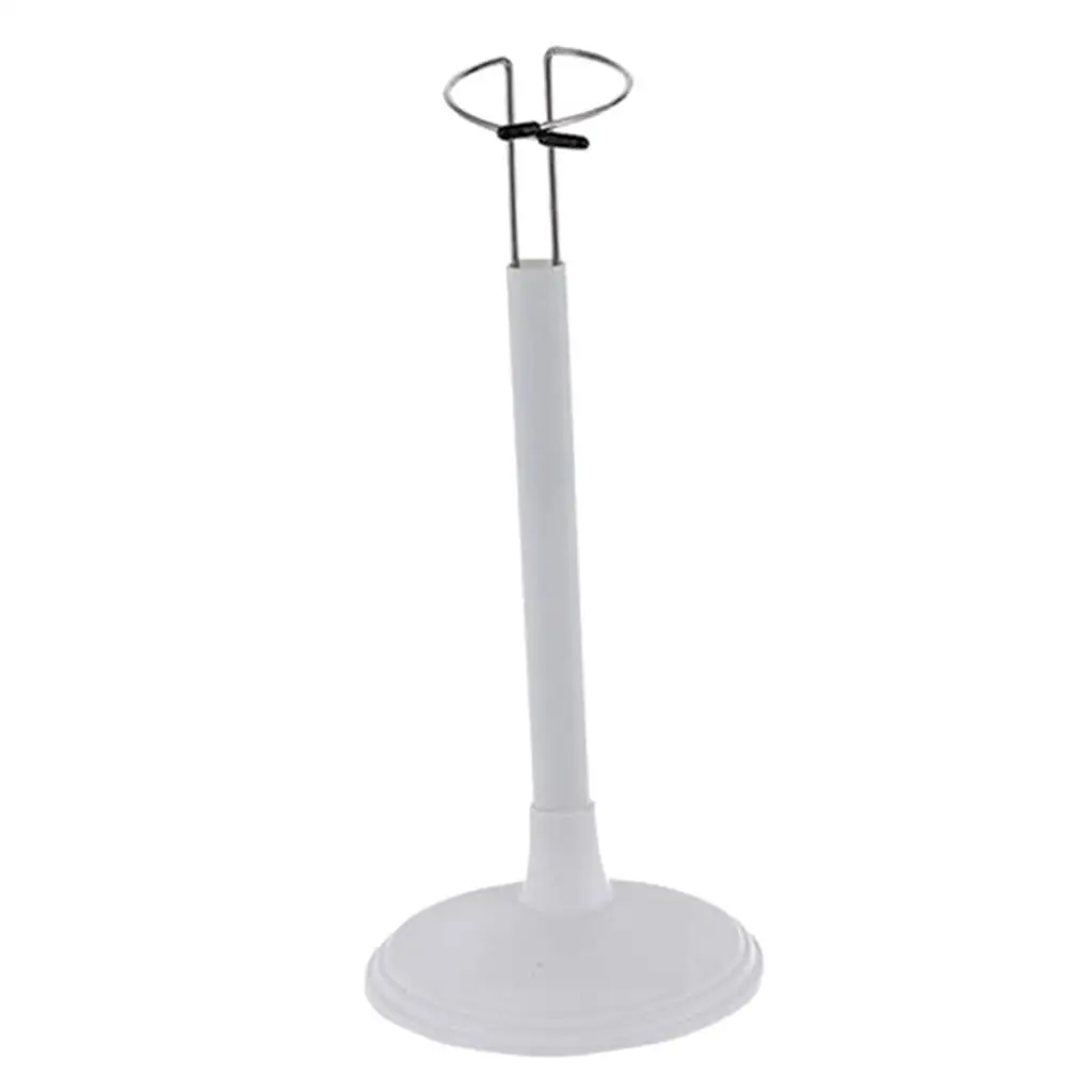 Removeable Adjustable PVC Metal Type Doll Display Stands Holder Support