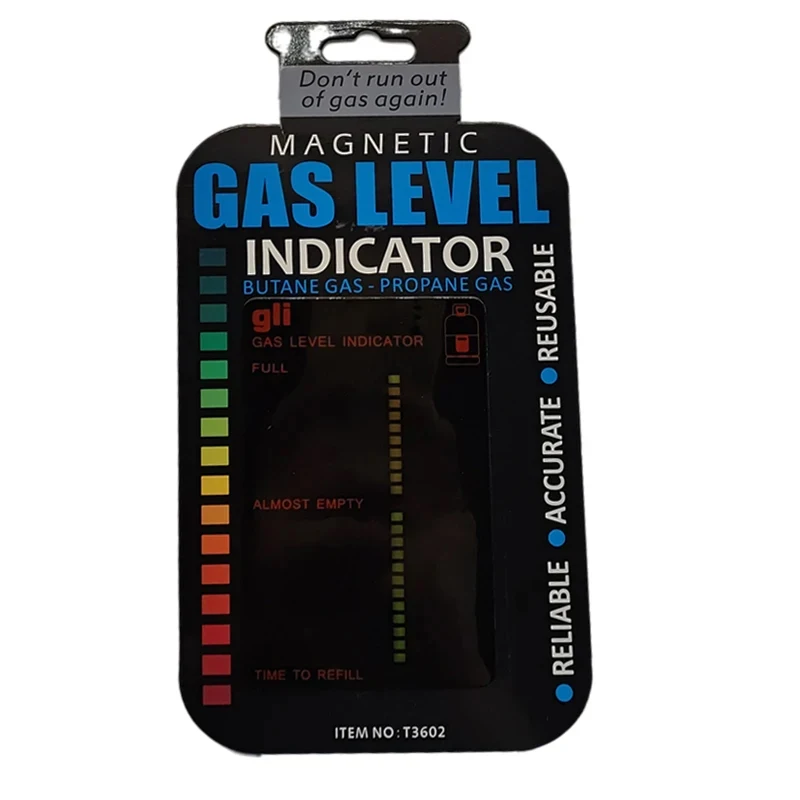 Magnetische gasfles Gereedschap Gastank Niveau-indicator Propaan Butaan LPG Brandstofmeter Caravan Fles Temperatuur Meetstok