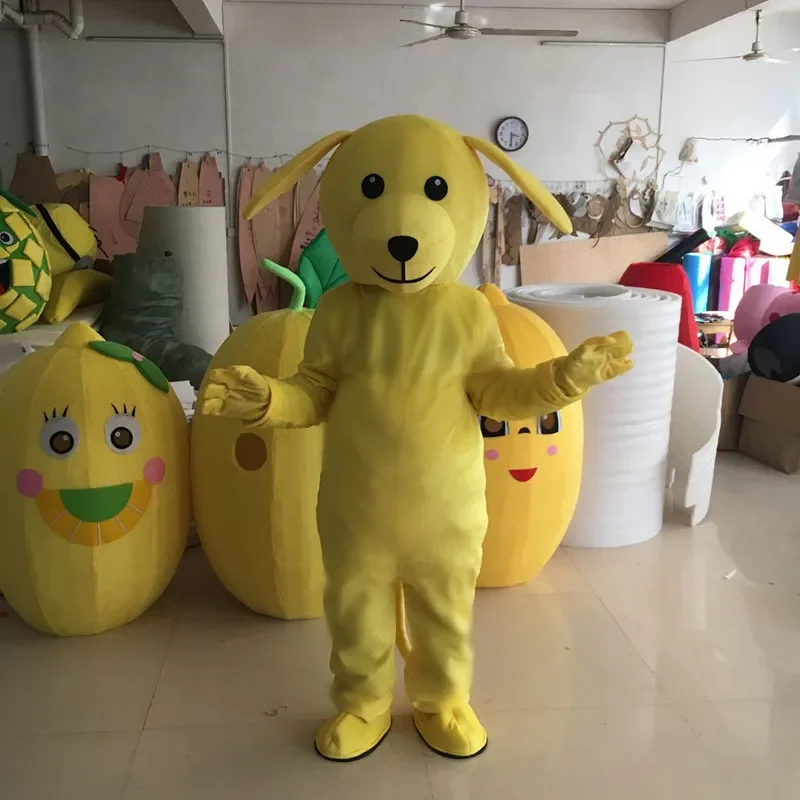 Dog Puppy Mascot four colours available funny mascots cosplay theme mascotte carnival costume Fancy party dress