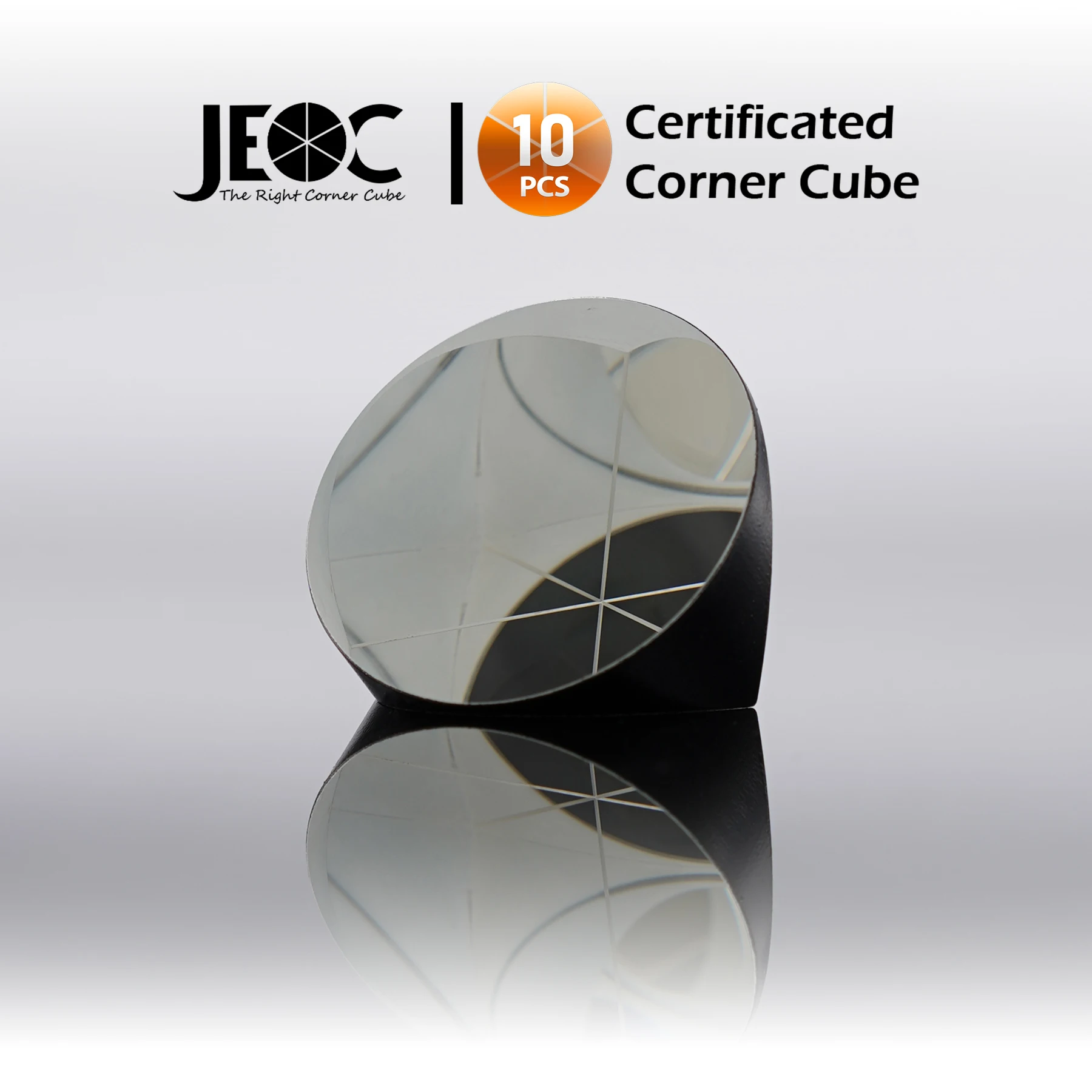 10pcs JEOC Certificated Corner Cube, 38.1mm (1.5