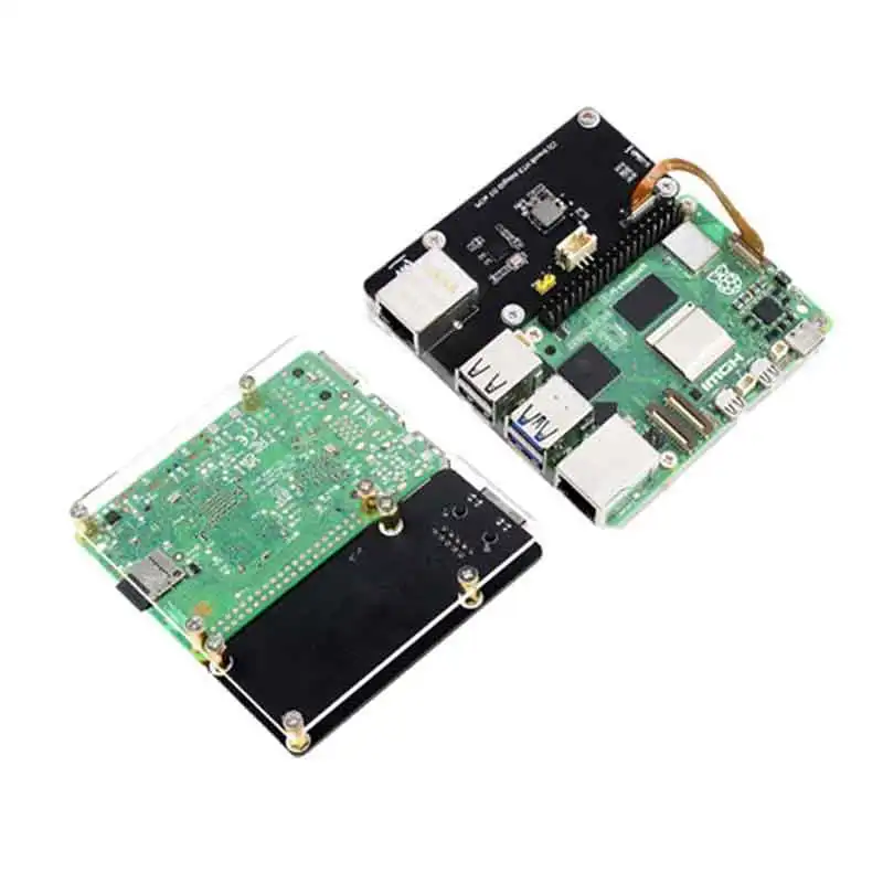 Driver-Free For Pi5 RTL8111H Raspberry Pi 5 PCIe TO Gigabit RJ45 ETH Adapter Board (C) Driver-Free For Pi5