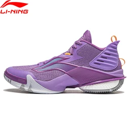 Li-Ning Men's POWER X Professional Basketball Shoes BOOM Cushion LIGHT FOAM PLUS COOLSHELL Breathable LiNing Sneakers ABAU017