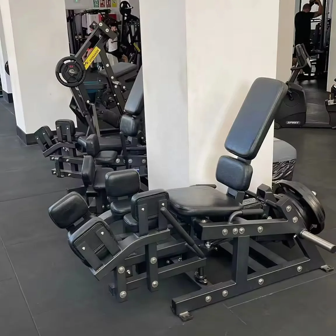 Hip Abductor Adductor Machine Training Muscle Target Hip Abductor Adductor Plate Loaded Machines Glute Machine Abductor