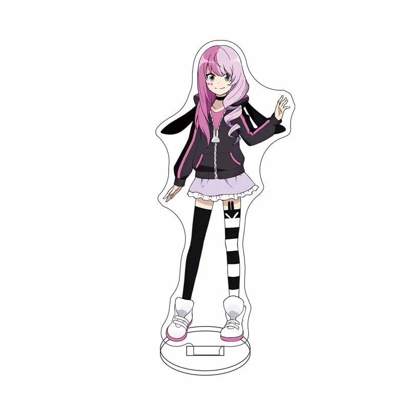 15cm Game COMPASS Tenmonji Atari Gustav Heidrich Zero Night Luna Cosplay Stand Plate Cartoon Figure Character Model Prop view 5