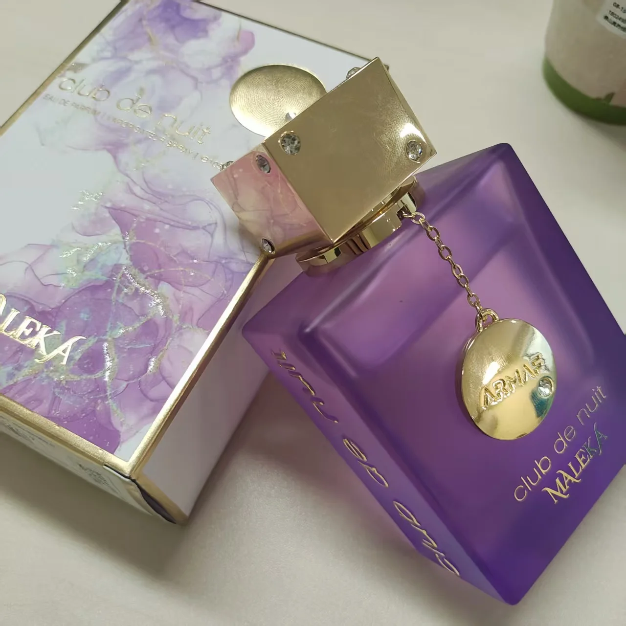 

Club d Nuit Maleka Women's Light essence spray, purple 3.6oz, perfume suitable for daily use or special occasions