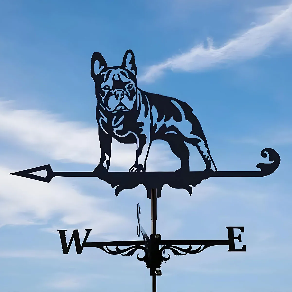 

Metal Weathervanes for Roofs Mount, Wind Vane Direction Indicator, Weather Vane for Sheds, Courtyard Garden Fence Outdoor Decor