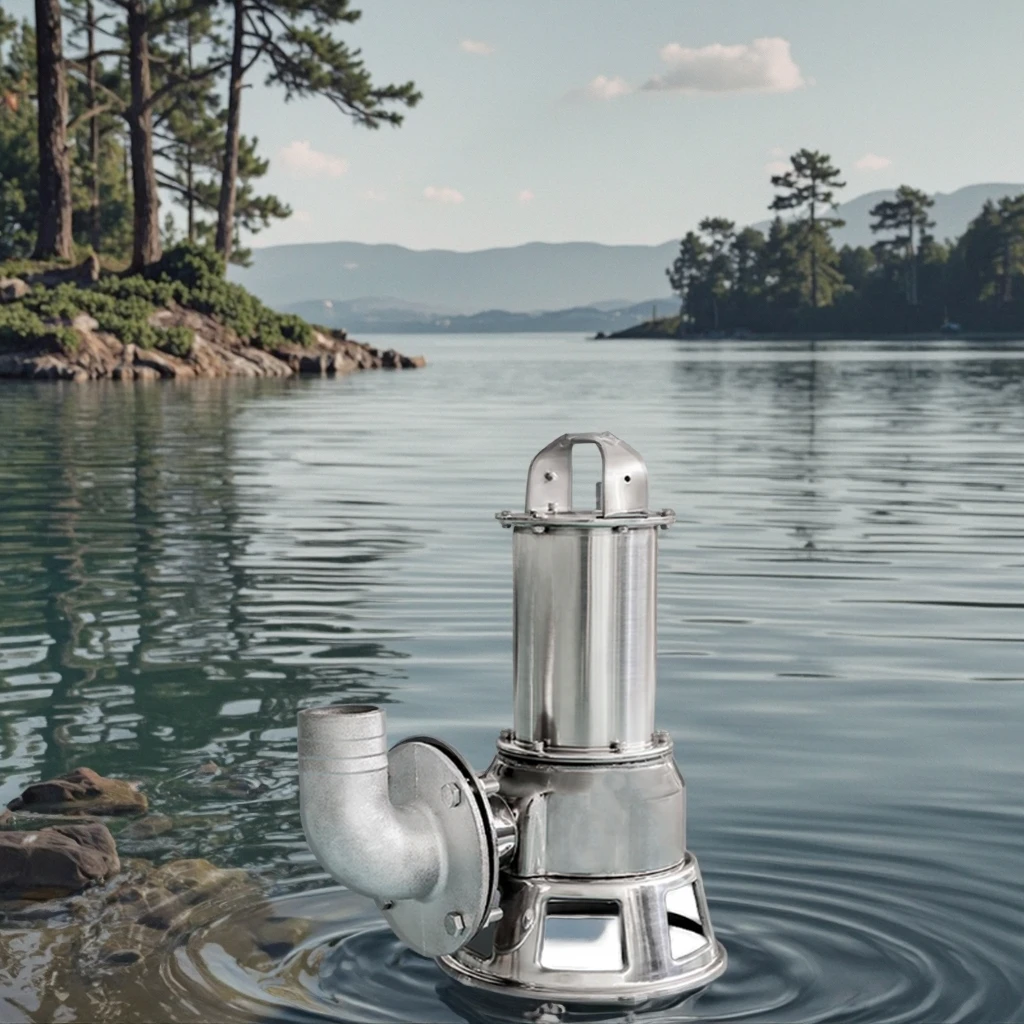 Pompe à eaux usées à moteur haute pression en fonte de 6 pouces, 15 kilowatt, 380V, pour le pompage des eaux usées, l'irrigation des terres agricoles, extraction des boues