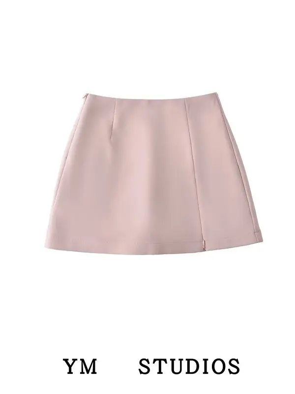 

American Sle High Waist Se Pants Inner Wear Suit Sle Slim A-Line Skirt Summer Elegance f-length Skirt Pants
