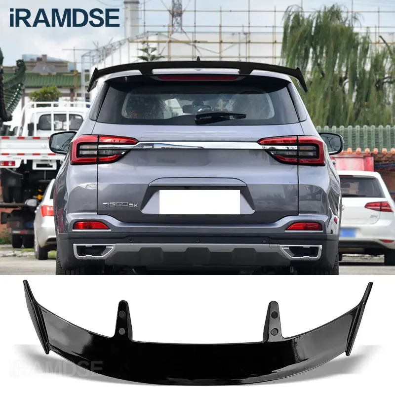 

Carbon Paint Spoiler for Chery Tiggo 5x Tail Fin 2019-2023 Black Car Roof Wing Type TE Accessories