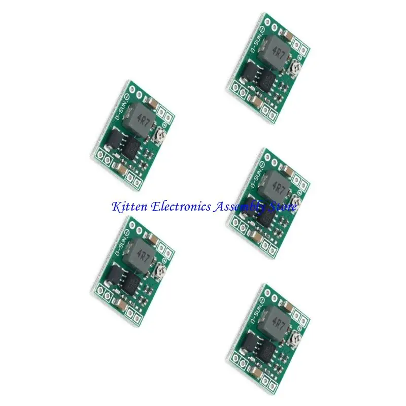 96GD Tegangan Konversi Modul Regulator 3A Output Ukuran Kecil 4.5V 28V Input Ranging Untuk Proyek DIY