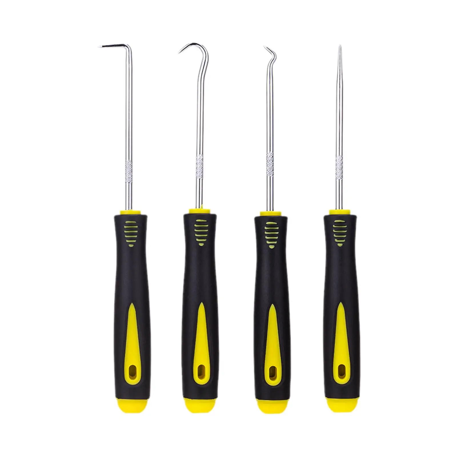 4 Piece Hook and Pick Set with Durable Handles, Useful for Removing Small Fuses, Wire plugs and 