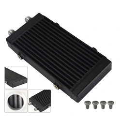 Universal Small Bar and Plate Dual Pass Oil Cooler Core:9.5