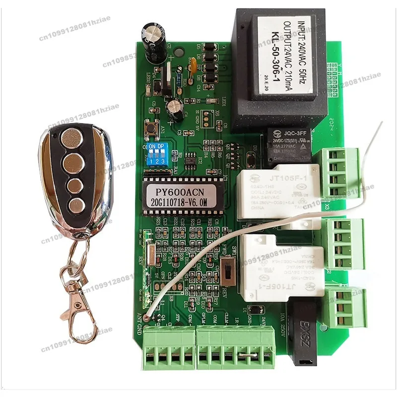 AC220V Circuit Board Controller Linear Courtyard Door Remote Control Automatic Electric Translation Door Motor Main Board