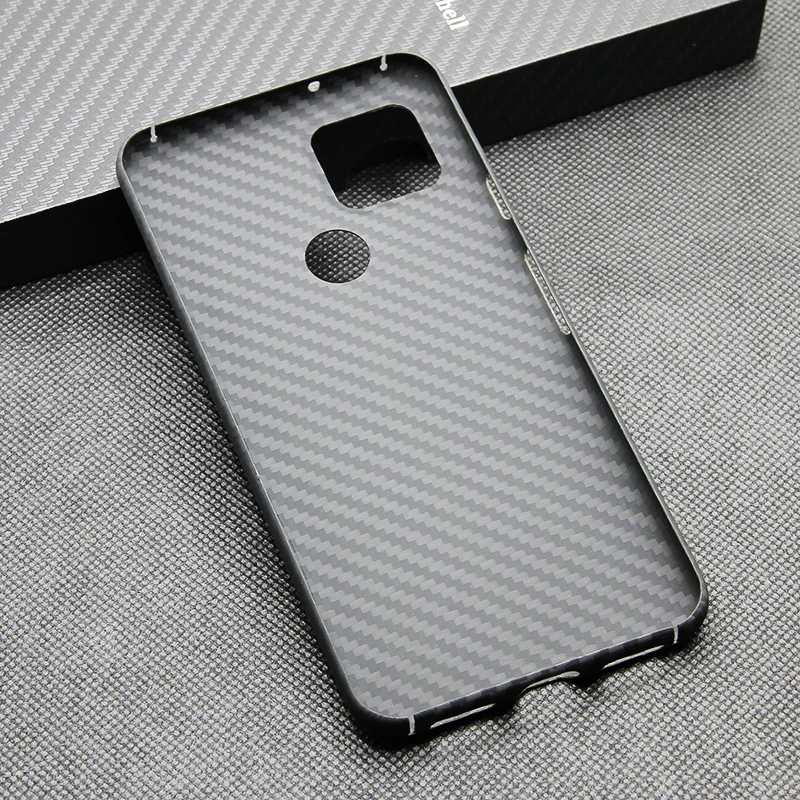 ZXKE Carbon fiber case for Google Pixel 5 case Pixel 5A  Thin and light attributes Aramid fiber material phone case