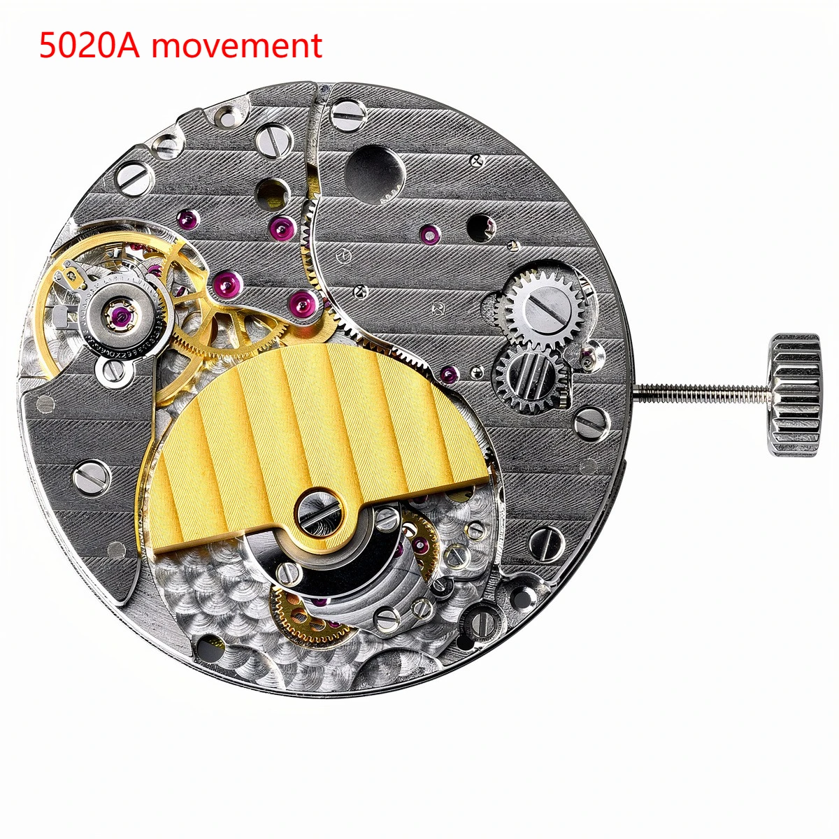 

Suitable for the 5020A movement, Pearl Servo movement, three-pin single-date automatic movement