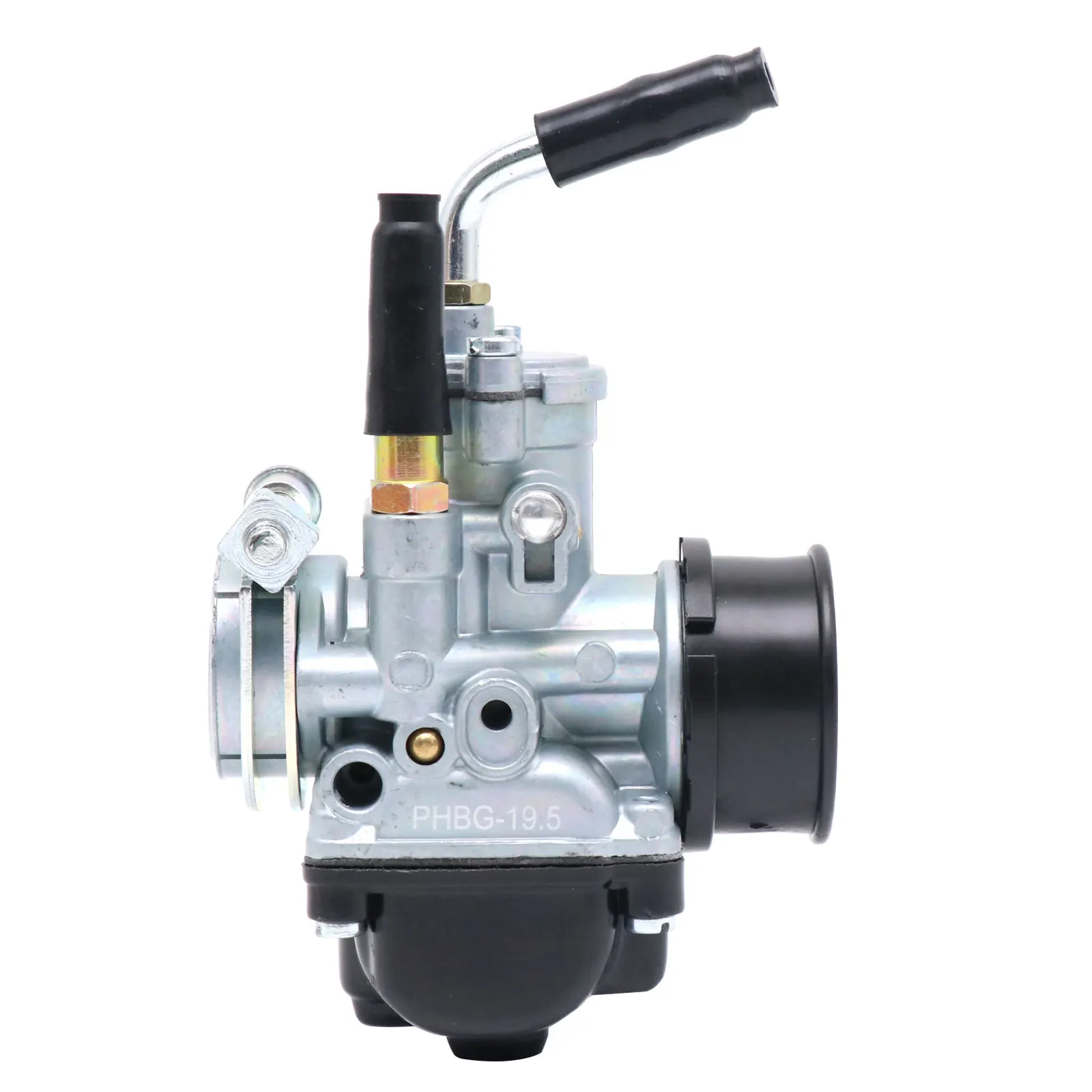 Alconstar 4T Dellorto Carburetor 17.5 19.5 21mm PHBG Motorcycle Carburetor with Air Filter Set for Puch Yamaha Zuma