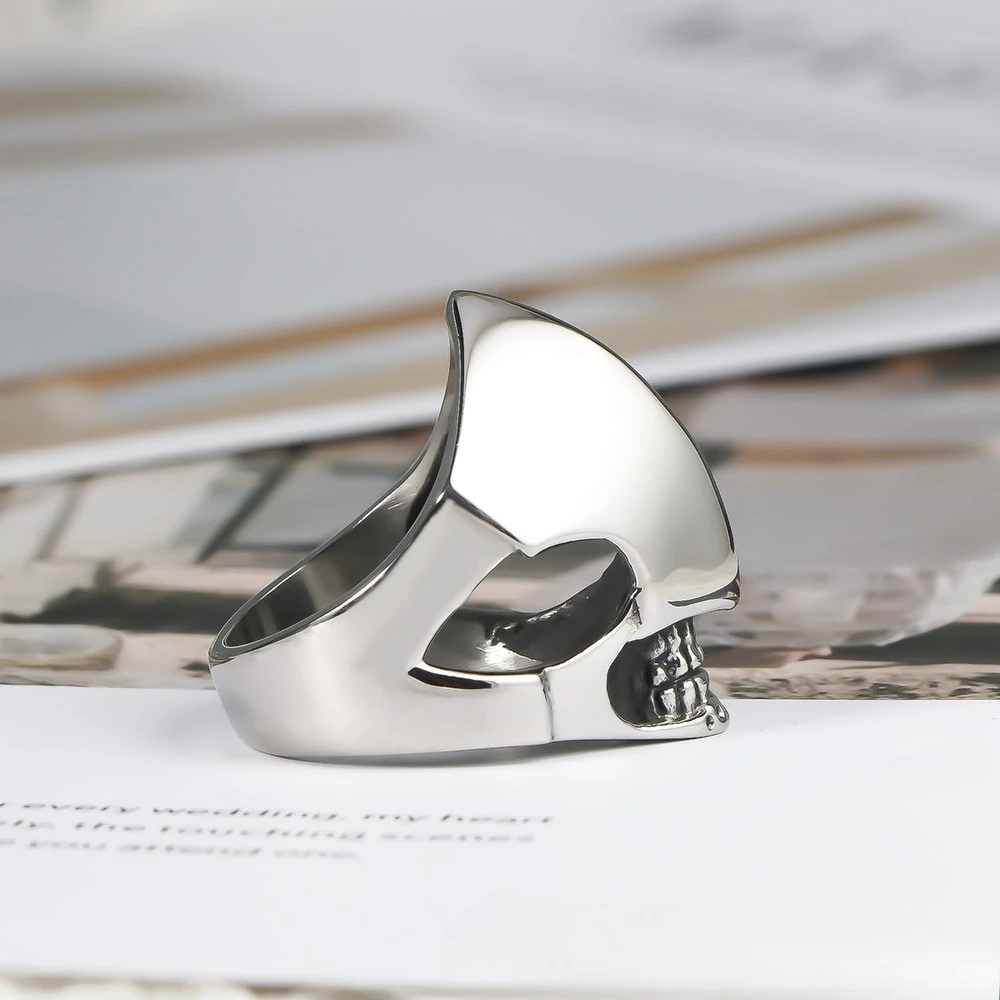 Retro dominante robot anillo fuente fabricantes accesorios de personalidad accesorios de moda