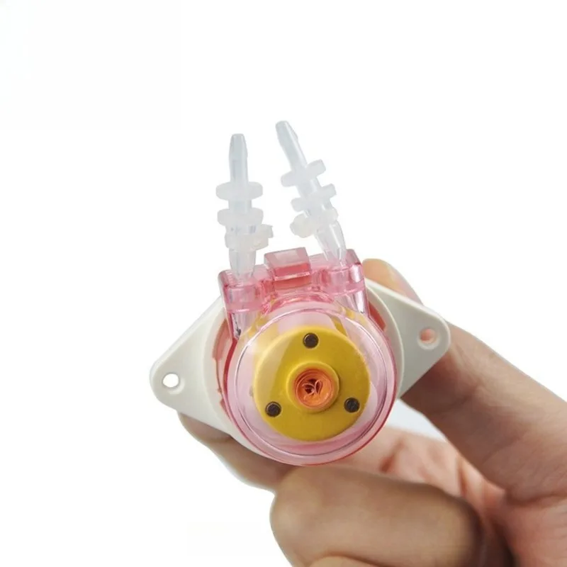 

12V 24V 1ml small flow, chemical analyzer sampling and waste micro peristaltic pump