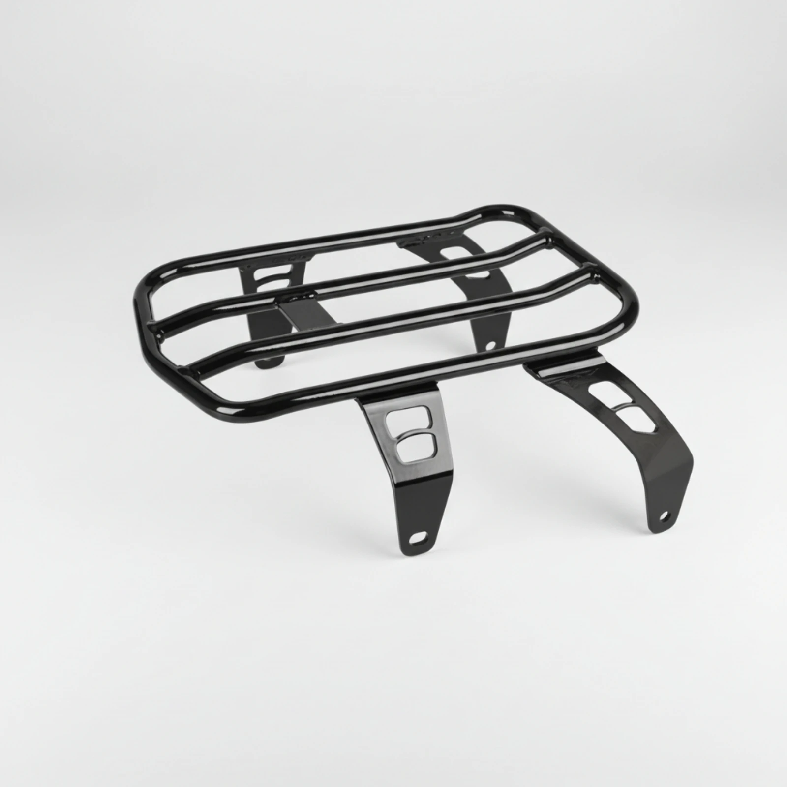 Motorcycle Rear Luggage Rack Cylindrical Motorcycle Luggage Rack Carrier Heavy Duty Long-Lasting for Motorcyclists, Touring