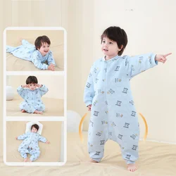 6Y Crianças Saco De Dormir Dos Desenhos Animados Design Manga Longa Crianças Sleepsack Moda Baby Night Pijama Saco De Dormir Para Bebes