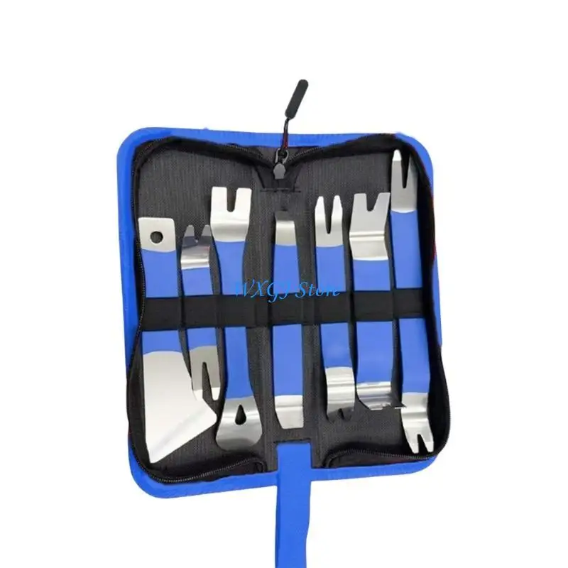 

37JE Professional Auto Trim Removal set Steel Wedges Tool for Car Radio Door Panel