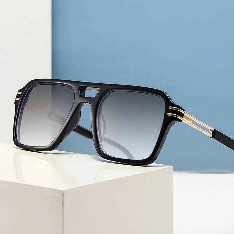 Black Square Computer Glasses Frame Women Men Anti Blue Light Rectangle Eyewear Blocking Optical Spectacle Eyeglasses