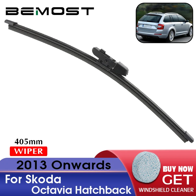 BEMOST Auto Car Rear Windshield Wiper Arm Blade Brushes For Skoda Octavia MK2 Hatchback From 2009 To 2014Windscreen Washer