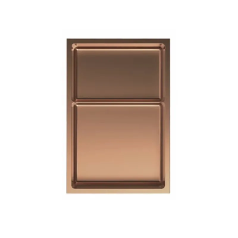 Modern design metal bathroom niche, quick dispatch factory built-in toilet paper holder and shower niche
