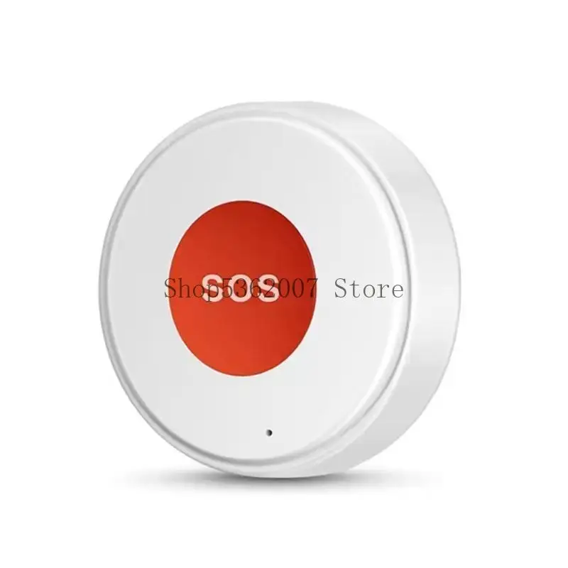 Botão chamada SOS recarregável com corda pendurada para alarme botão sênior 40JB