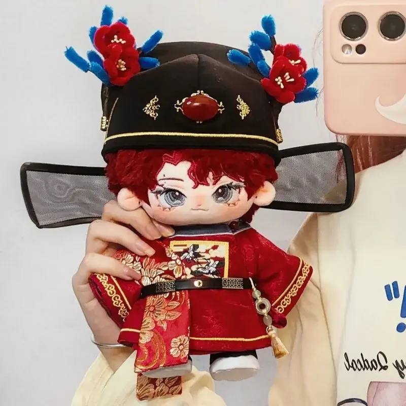 

20cm cotton doll clothes with Chinese style no attributes