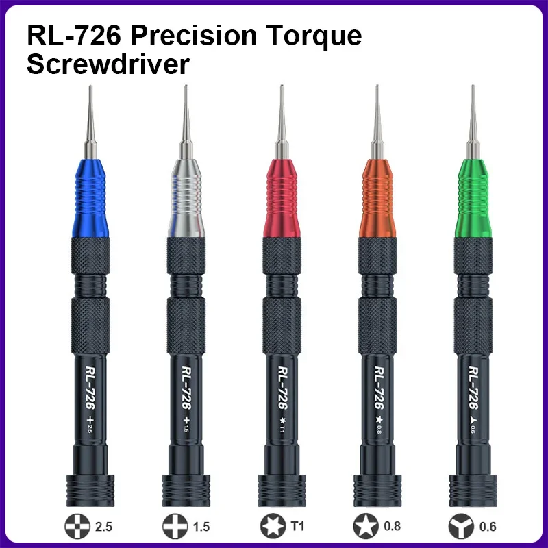 Relife RL-726 3d präzisions drehmoment schrauben dreher anti slip griff multifunktional für handy demontage schrauben dreher