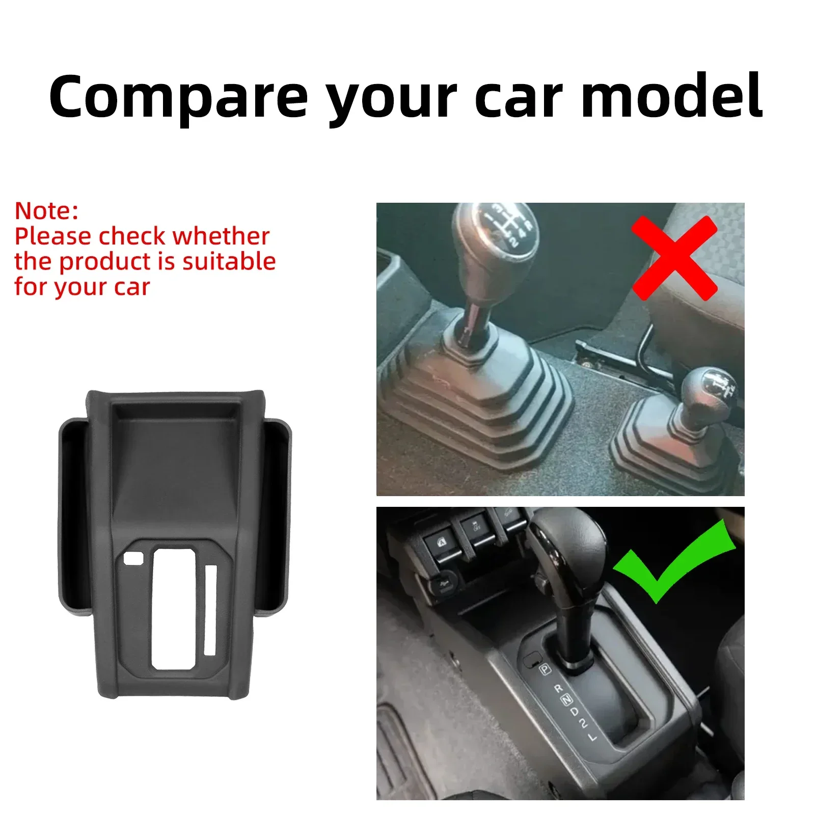 

Силиконовая накладка на рычаг автоматической коробки передач с карманом для Suzuki Jimny 2018-2025 JB74 JB64