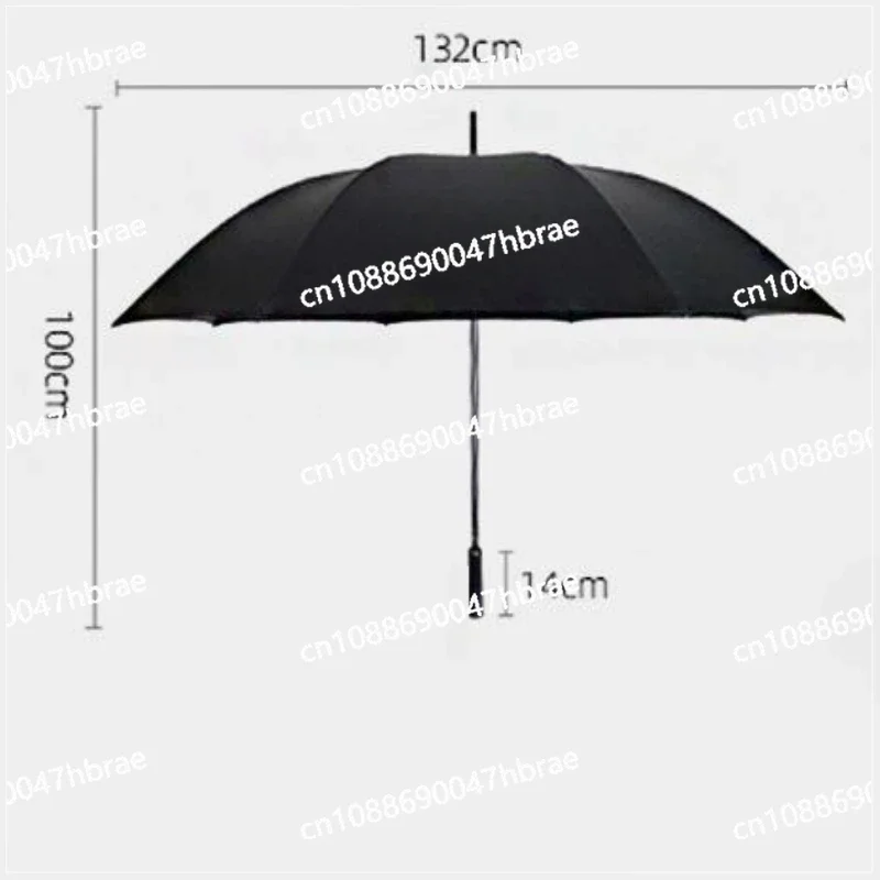 

Ultra Light and Super Large Carbon Fiber Long Handle Windproof Strong High-end Three Person Umbrella